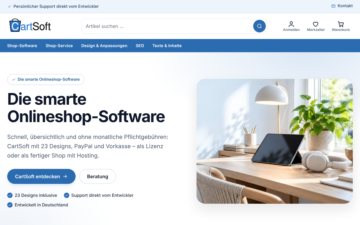 Design Classic für CartSoft