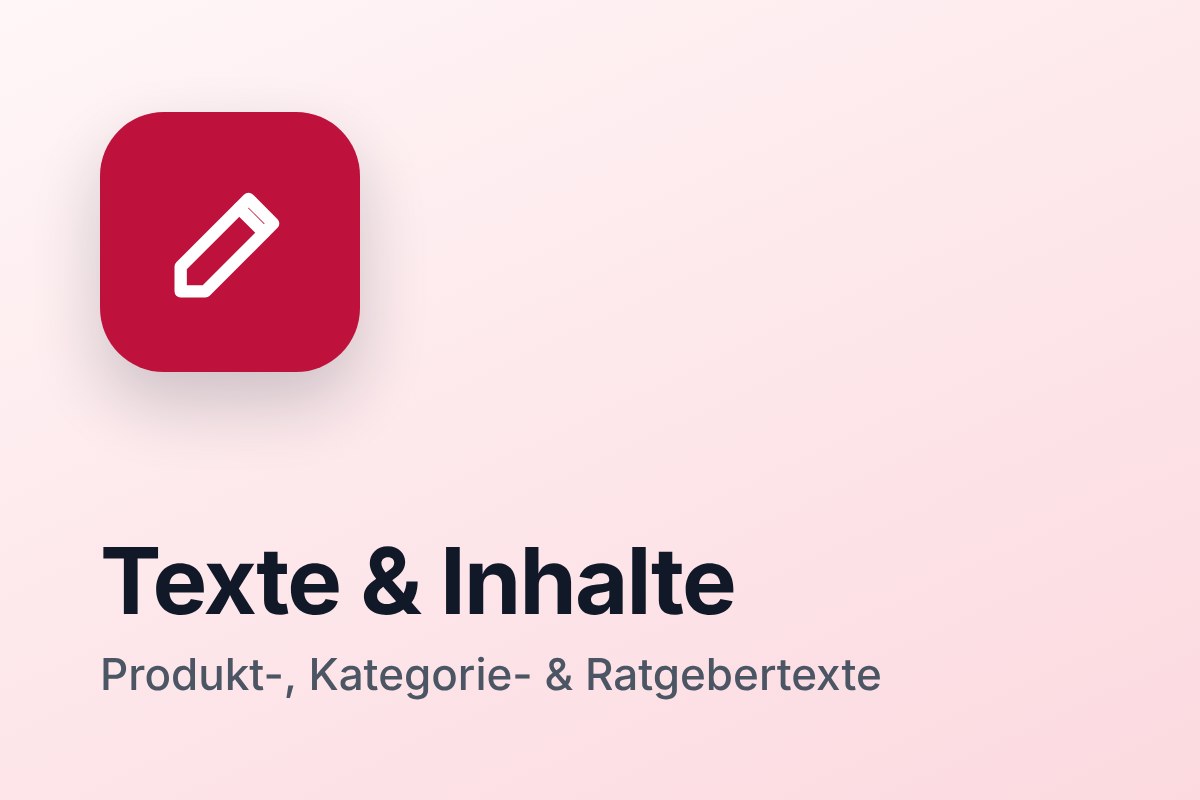 Texte & Inhalte
