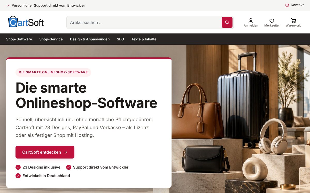 Design Metropol für CartSoft