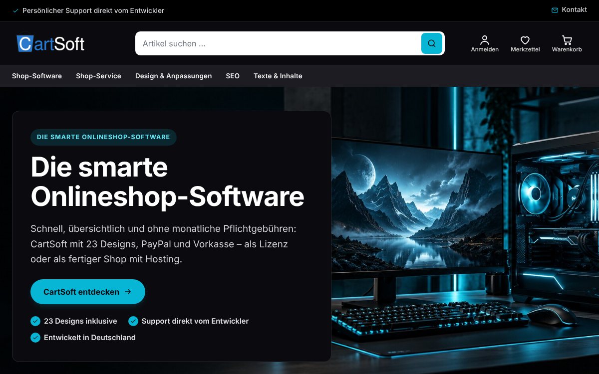 Design Volt für CartSoft