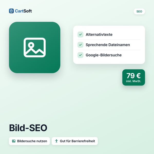 Bild-SEO (bis 200 Bilder) – Mehr Besucher über die Google-Bildersuche: Wir ergänzen Alternativtexte und optimieren